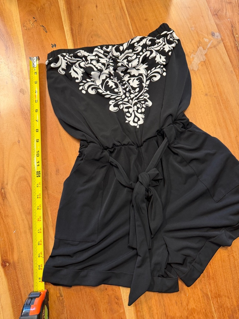White House Black Market Classic 2010s Strapless Romper XS (NWT) - Picture 12 of 13